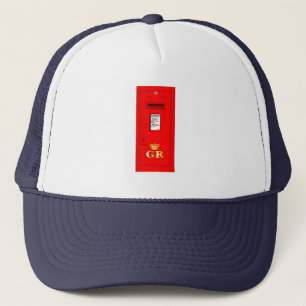 Traditional British  Georges Reign Postbox Trucker Hat