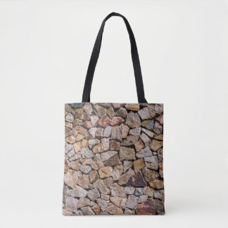 Traditional Broken Stone Pile Walls Tote Bag