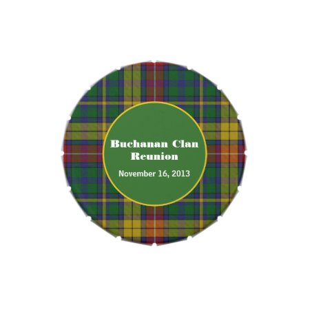 Traditional Buchanan Clan Custom Candy Tin