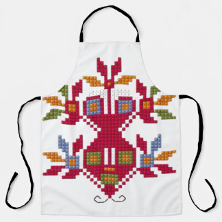 Traditional Bulgarian Motif Apron