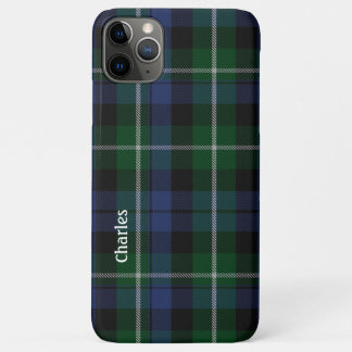 Traditional Campbell Clan Tartan Plaid  iPhone 11 Pro Max Case