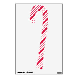 Traditional Candy Cane Wall Decal