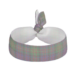 Traditional Carnegie Tartan Plaid Head Band Elastic Hair Tie