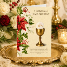 Traditional Catholic Christmas Mass Offering
