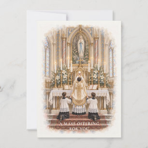 Traditional Catholic Mass Offering Lourdes