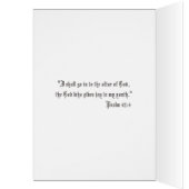 Traditional Catholic Mass Offering Memorial Cards (Inside (Left))