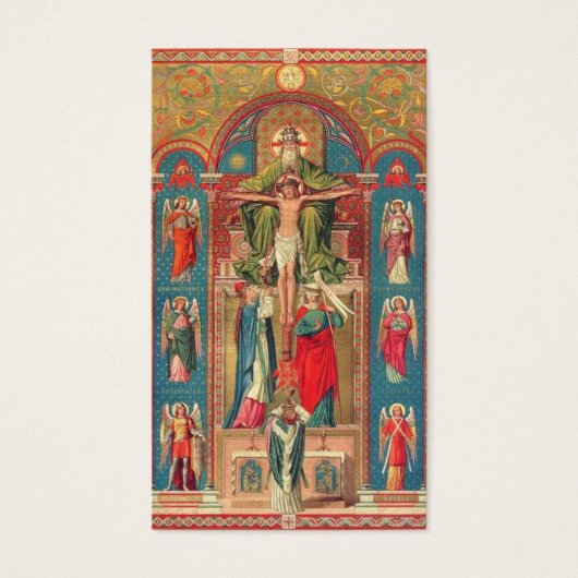 TRADITIONAL CATHOLIC PRIEST ORDINATION HOLY CARDS (Front)