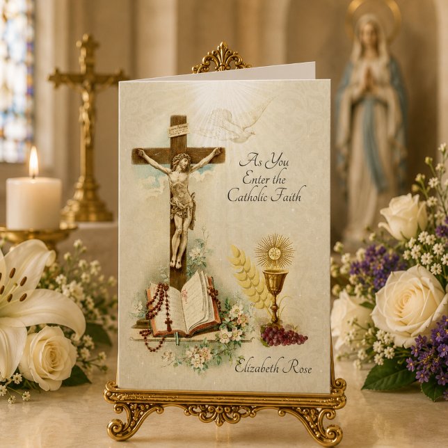 Traditional Catholic Profession of Faith RCIA Card (Creator Uploaded)