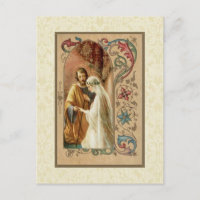 Traditional Catholic SAVE THE DATE Wedding