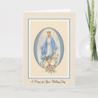 Traditional Catholic Wedding Blessed Virgin Mary