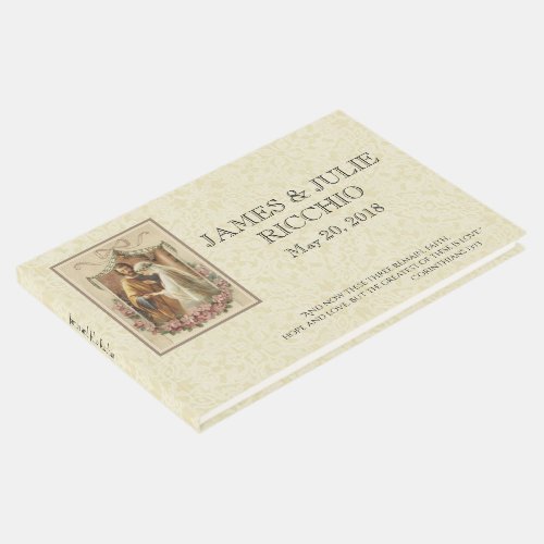 Traditional Catholic Wedding Blessed Virgin Mary Guest Book