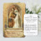 Traditional Catholic Wedding Favor Holy Card