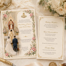 Traditional Catholic Wedding | Sacred Heart of Jes