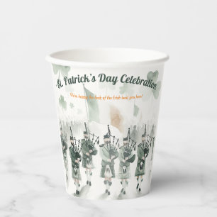 Traditional Celtic Irish St. Patrick’s Day Party Paper Cups