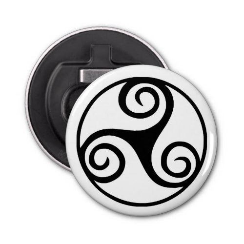 Traditional Celtic Triskele Design  Bottle Opener