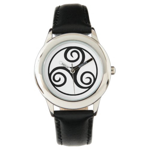 Traditional Celtic Triskele Design  Watch