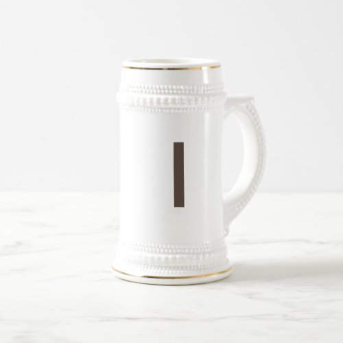 traditional ceramic beer stein