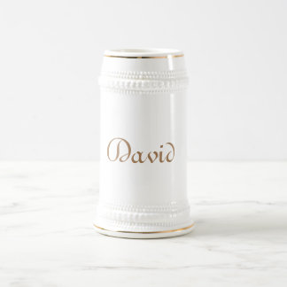 traditional ceramic beer stein