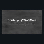 Traditional Chalkboard Merry Christmas Sticker<br><div class="desc">Personalized Merry Christmas sticker. Matches our Merry Christmas Photo Card. Please feel free to Contact Us with any questions.</div>
