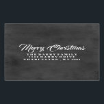 Traditional Chalkboard Merry Christmas Sticker<br><div class="desc">Personalized Merry Christmas sticker. Matches our Merry Christmas Photo Card. Please feel free to Contact Us with any questions.</div>