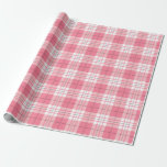 Traditional Checkered Pattern Of Red Pink Blue Wrapping Paper<br><div class="desc">A traditional checkered pattern of vertical and horizontal lines of red, pink, blue colors against the white background. This design is customizable. You can change the image. You can transfer the design to another product. If you want to relocate the image, adjust it to a shape of a chosen product,...</div>