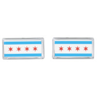 Traditional Chicago flag