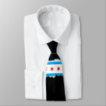 Traditional Chicago Flag Tie at Zazzle