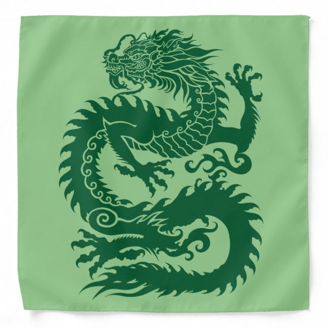 Traditional Chinese dragon Bandana (Front)