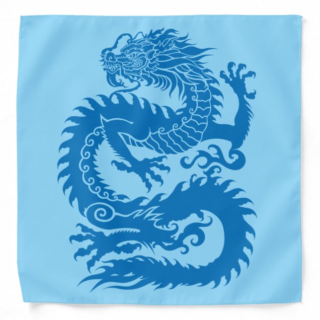 Traditional Chinese dragon Bandana (Front)