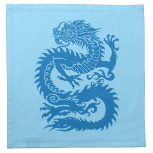 Traditional Chinese dragon Cloth Napkin