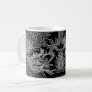Traditional Chinese Dragon Drawing Black White Coffee Mug