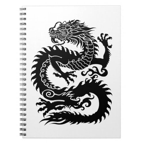 Traditional Chinese dragon Notebook