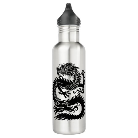 Traditional Chinese Dragon Stainless Steel Water Bottle