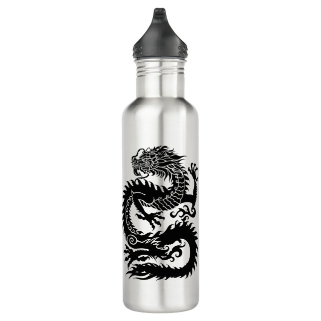 Traditional Chinese dragon Stainless Steel Water Bottle (Right)