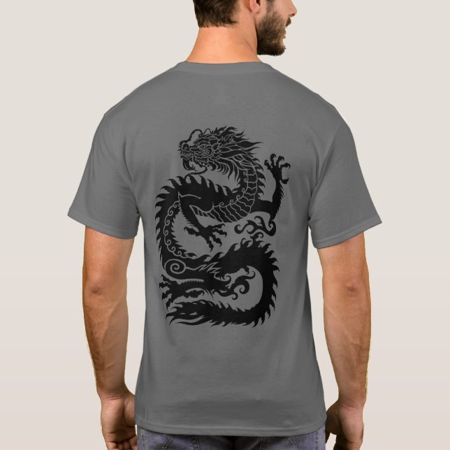 Traditional Chinese dragon T-Shirt (Back)