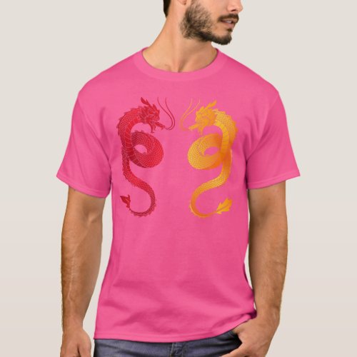 Traditional Chinese Dragon T_Shirt