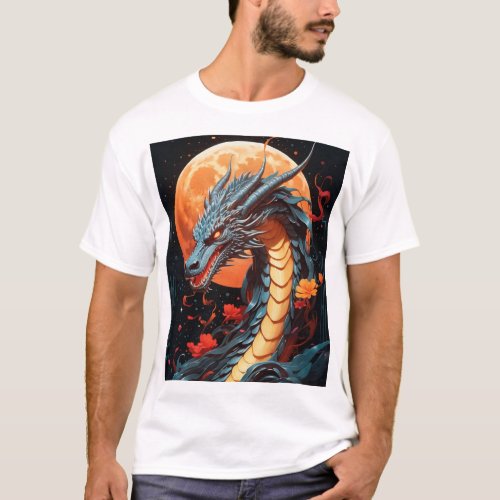  Traditional Chinese Dragon t shirts 