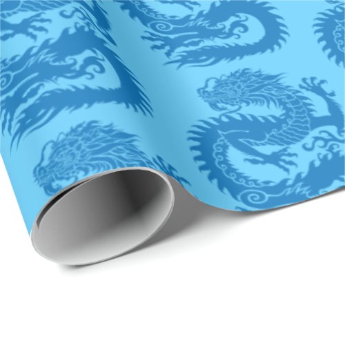 Traditional Chinese dragon Wrapping Paper