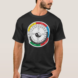 Traditional Chinese Medicine Body Clock Square Sti T-Shirt
