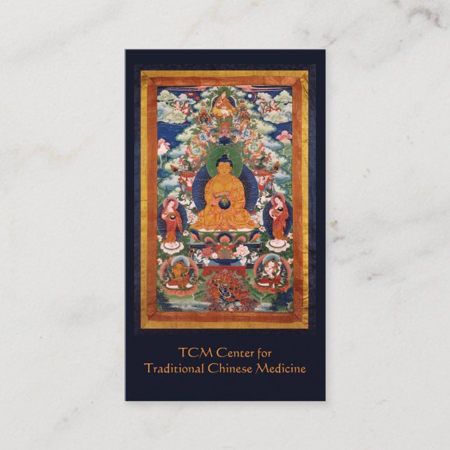 Traditional Chinese Medicine Business Card (Front)