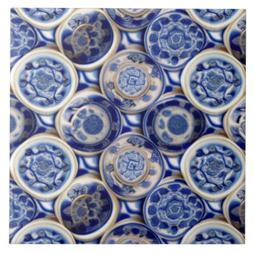 Traditional Chinese motif Ceramic Tile