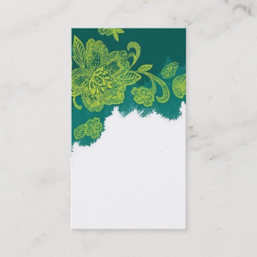 Customizable traditional chinese painting business card templat