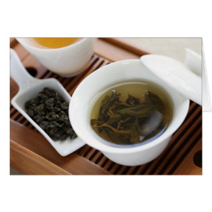 Traditional Chinese tea ceremony: oolong tea