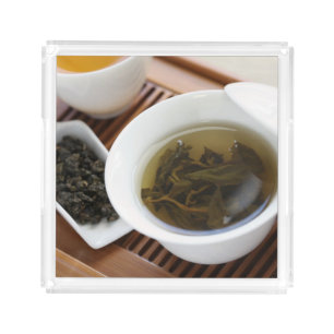 Traditional Chinese tea ceremony: oolong tea Acrylic Tray
