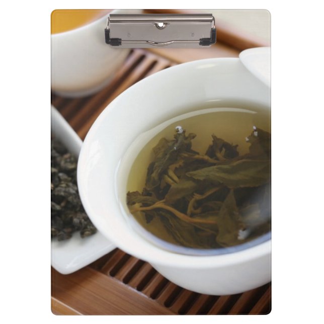 Traditional Chinese tea ceremony: oolong tea Clipboard (Front)