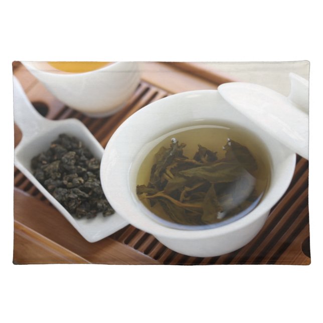 Traditional Chinese tea ceremony: oolong tea Placemat (Front)