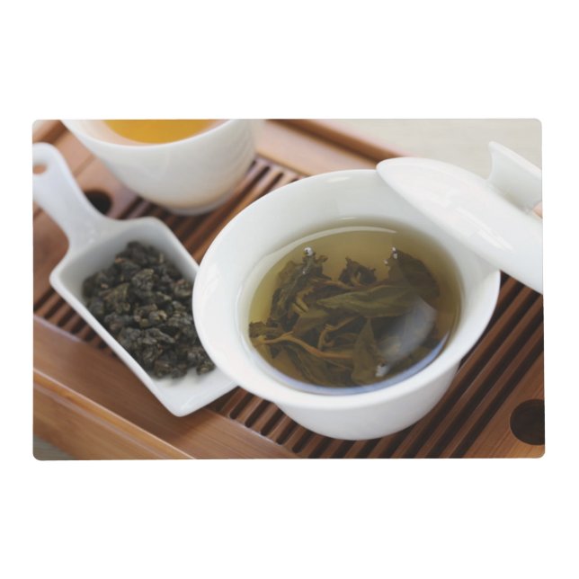 Traditional Chinese tea ceremony: oolong tea Placemat (Front)