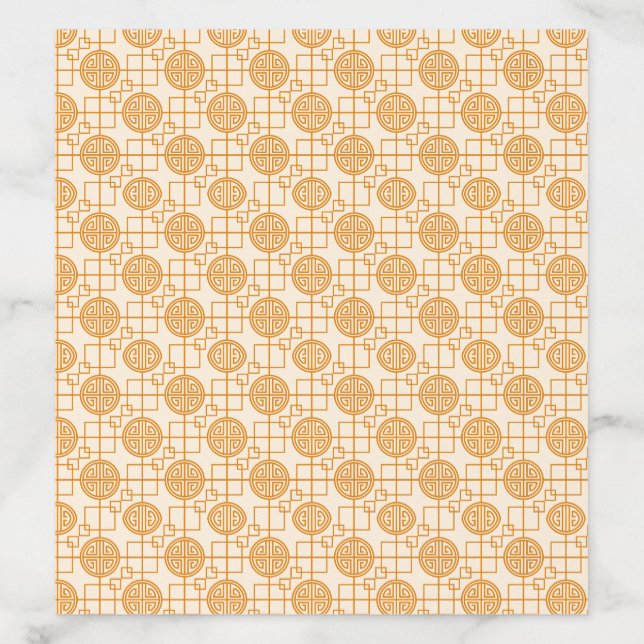 Traditional Chinese wedding auspicious peranakan  Envelope Liner (Design)