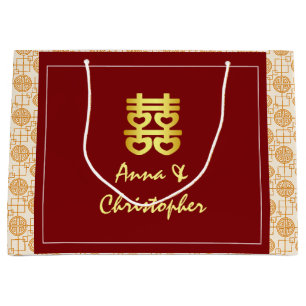 Traditional Chinese wedding peranakan  Large Gift Bag