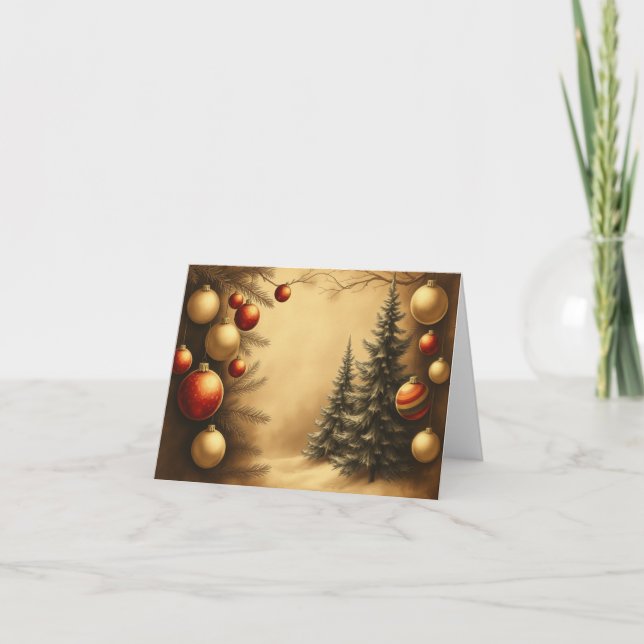 Traditional Christmas Card (Front)